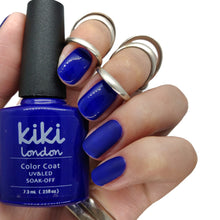 Load image into Gallery viewer, kiki london nail gel polish gellac gellack nails manicure blue royal electric summer bright deep rave