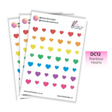 Load image into Gallery viewer, Rainbow Hearts