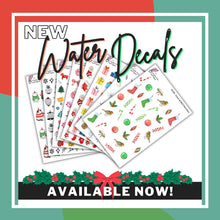 Load image into Gallery viewer, Festive 2022 Nail Decal Collection (Set of 8)