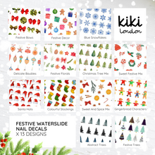 Load image into Gallery viewer, Festive Nail Decals