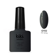 Load image into Gallery viewer, Nail gel polish nails grey dark deep charcoal