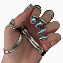 Load image into Gallery viewer, Silver Mirror Chrome Powder
