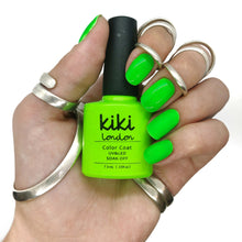 Load image into Gallery viewer, Neon Acid Green Nail Gel Colour