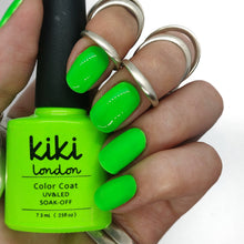 Load image into Gallery viewer, Neon Acid Green Nail Gel Colour