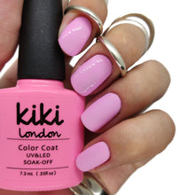Load image into Gallery viewer, pink pastel nails nail gel polish lilac cool toned pretty spring summer manicure pale