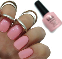 Load image into Gallery viewer, pink nails gel polish nail pale pastel baby light nude manicure natural