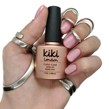 Load image into Gallery viewer, pink nails gel polish nail pale pastel sheer shimmer shimmery light nude manicure natural