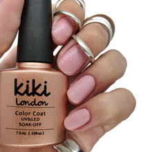 Load image into Gallery viewer, pink nails gel polish nail pale pastel sheer shimmer shimmery light nude manicure natural