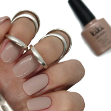 Load image into Gallery viewer, nude nails gel polish nail dark manicure natural