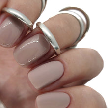 Load image into Gallery viewer, nude nails gel polish nail dark manicure natural