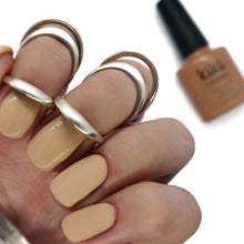 Load image into Gallery viewer, nude nails gel polish nail manicure natural tan