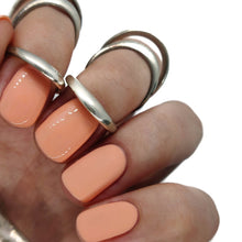 Load image into Gallery viewer, nail gel polish nails gellack gellac manicure orange bright summer coral spring peach nude