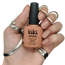 Load image into Gallery viewer, Nude gel polish french manicure sheer base nails natural neutral tan