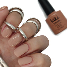 Load image into Gallery viewer, Nude gel polish french manicure sheer base nails natural neutral tan