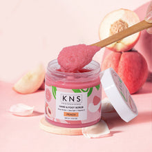 Load image into Gallery viewer, KNS Peach Hand and Foot Scrub