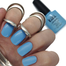 Load image into Gallery viewer, blue sea blue classic pale creamy bright summer light creme baby pale vibrant vivid