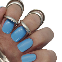 Load image into Gallery viewer, blue sea blue classic pale creamy bright summer light creme baby pale vibrant vivid