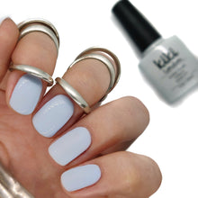 Load image into Gallery viewer, baby blue gel polish nails nail manicure pale pastel summer spring 
