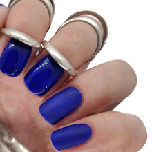 Load image into Gallery viewer, kiki london nail gel polish gellac gellack nails manicure blue royal electric summer bright deep rave
