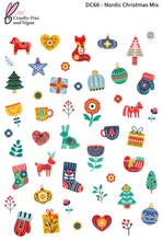 Load image into Gallery viewer, Festive 2022 Nail Decal Collection (Set of 8)
