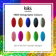 Load image into Gallery viewer, Holographic Colours - Transfer Foils
