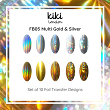 Load image into Gallery viewer, Multi Gold &amp; Silver - Transfer Foils
