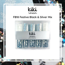 Load image into Gallery viewer, Festive Black &amp; Silver Mix - Transfer Foils
