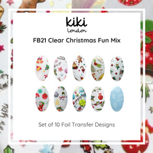 Load image into Gallery viewer, Clear Christmas Fun Mix - Transfer Foils
