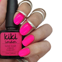 Load image into Gallery viewer, rave pink bright hot uv glow in the dark summer neon light glowing 
