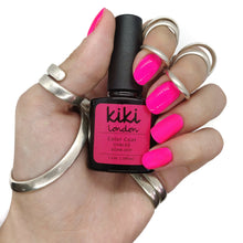 Load image into Gallery viewer, rave pink bright hot uv glow in the dark summer neon light glowing 

