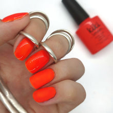 Load image into Gallery viewer, nail gel polish nails gellack gellac manicure orange bright summer coral spring neon 
