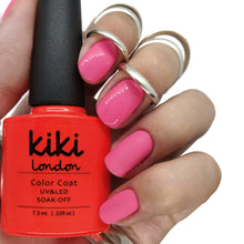 Load image into Gallery viewer, party punch nail gel nails gellack gellac manicure pink coral bright summer spring light pretty orange peach soft pink
