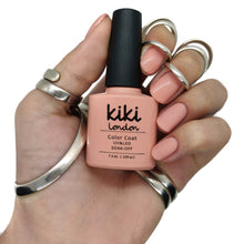 Load image into Gallery viewer, nude nails gel polish nail pale pastel light manicure natural french peach
