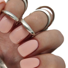 Load image into Gallery viewer, pink nails gel polish nail pale pastel baby french base light nude manicure natural sheer 
