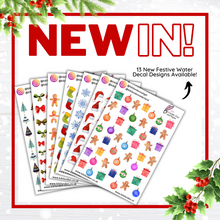 Load image into Gallery viewer, Festive Nail Decals
