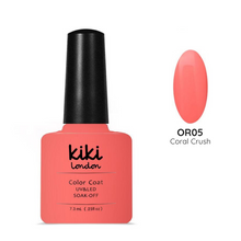 Load image into Gallery viewer, party punch nail gel nails gellack gellac manicure pink coral bright summer spring light pretty orange peach soft pink
