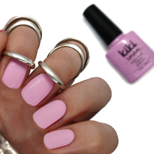 Load image into Gallery viewer, baby pink gel polish nails nail manicure pale pastel summer spring
