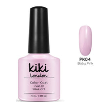 Load image into Gallery viewer, pink nails gel polish nail pale pastel baby light pretty manicure 
