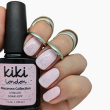 Load image into Gallery viewer, marshmallow baby pink pastel gel polish cream nail art creme nails summer spring duck egg speckled macaron powder pale
