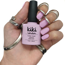 Load image into Gallery viewer, kiki london nail gel polish nails manicure gellack gellac purple lilac baby pink light pastel summer spring pretty 
