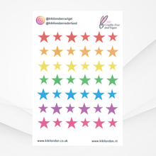 Load image into Gallery viewer, Rainbow Stars
