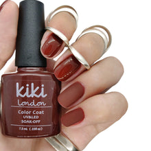 Load image into Gallery viewer, brown deep wine red chocolate dark gel polish gellac gellack manicure nails nail deep winter autumn fall 
