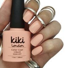 Load image into Gallery viewer, pale peach nail nail gel polish pastel light summer spring nude coral salmon pink
