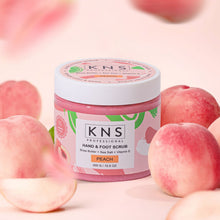 Load image into Gallery viewer, KNS Peach Hand and Foot Scrub
