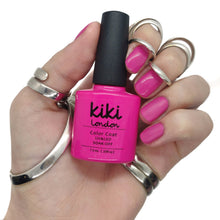 Load image into Gallery viewer, pop pink hot nails gel polish nail pretty bright classic bold fresh 
